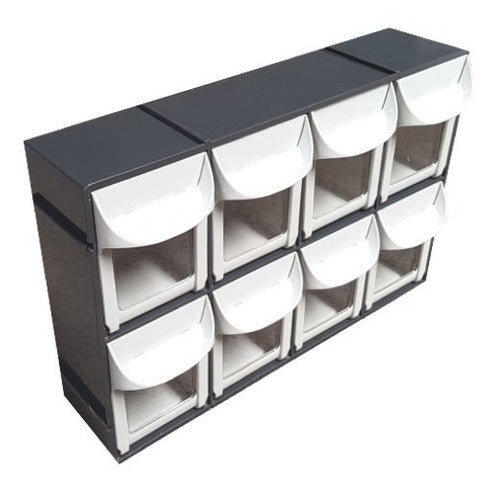 Diseño inteligente  Organizador de cajones de plástico expandible – Smart  Design®