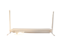Cargar imagen en el visor de la galería, Baranda de Cama 120 x 85 (ajustable 71 a 85cm) Blanco Plegab
