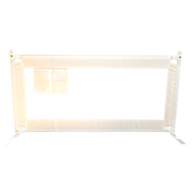Cargar imagen en el visor de la galería, Baranda de Cama 120 x 85 (ajustable 71 a 85cm) Blanco Plegab
